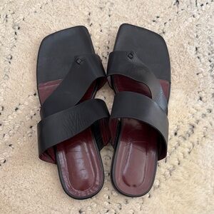 STAUD Black Women's Sandals
